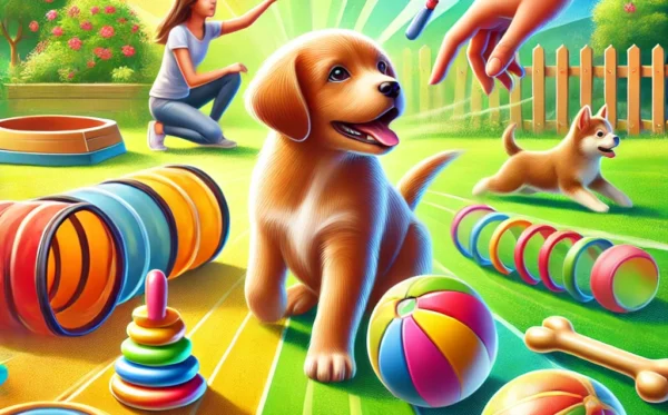 Activités et jeux Pourquoi les jeux sont essentiels pour les chiots